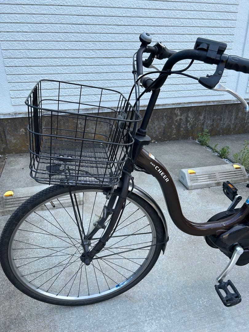 和己　電動アシスト自転車 ブラウン シティタイプ　26型