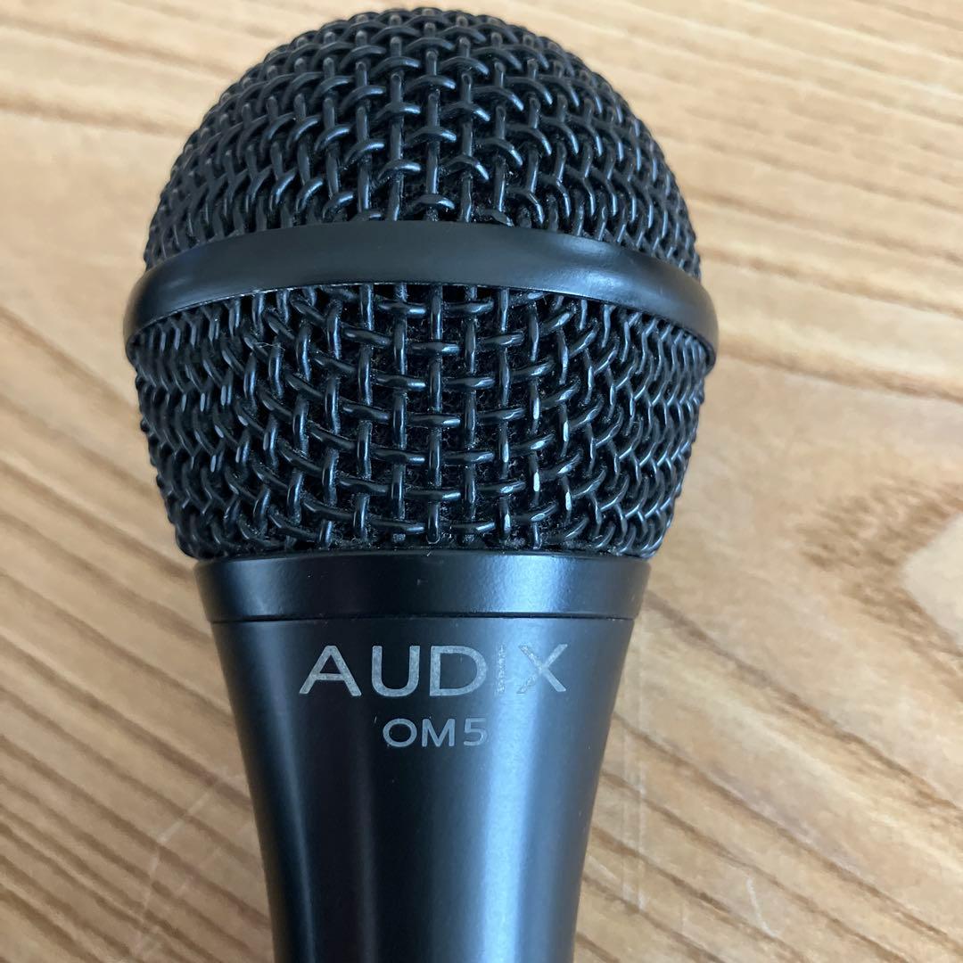 AUDIX OM-5 比較的綺麗です　ダイナミックマイク