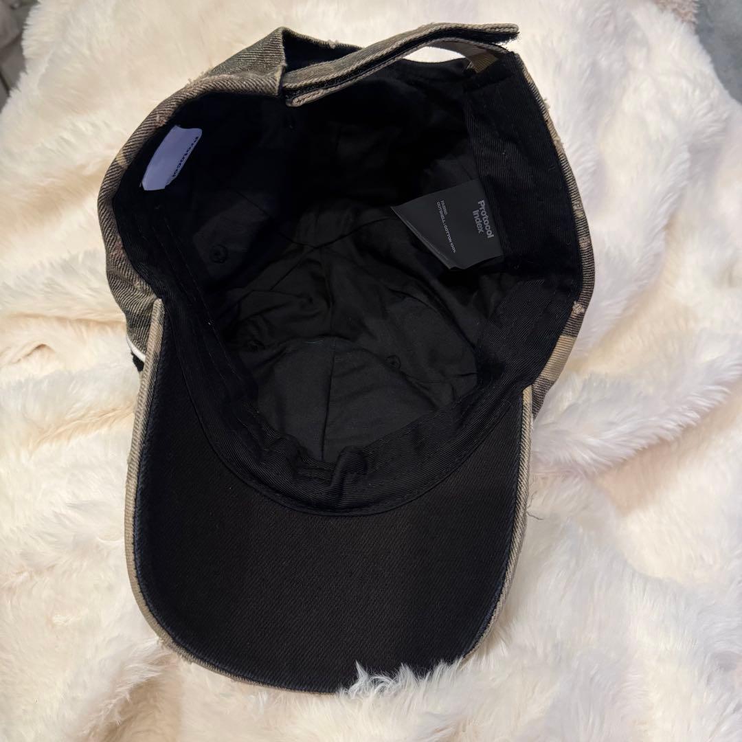 帽子 Protocol Index RACING CAP / BLK