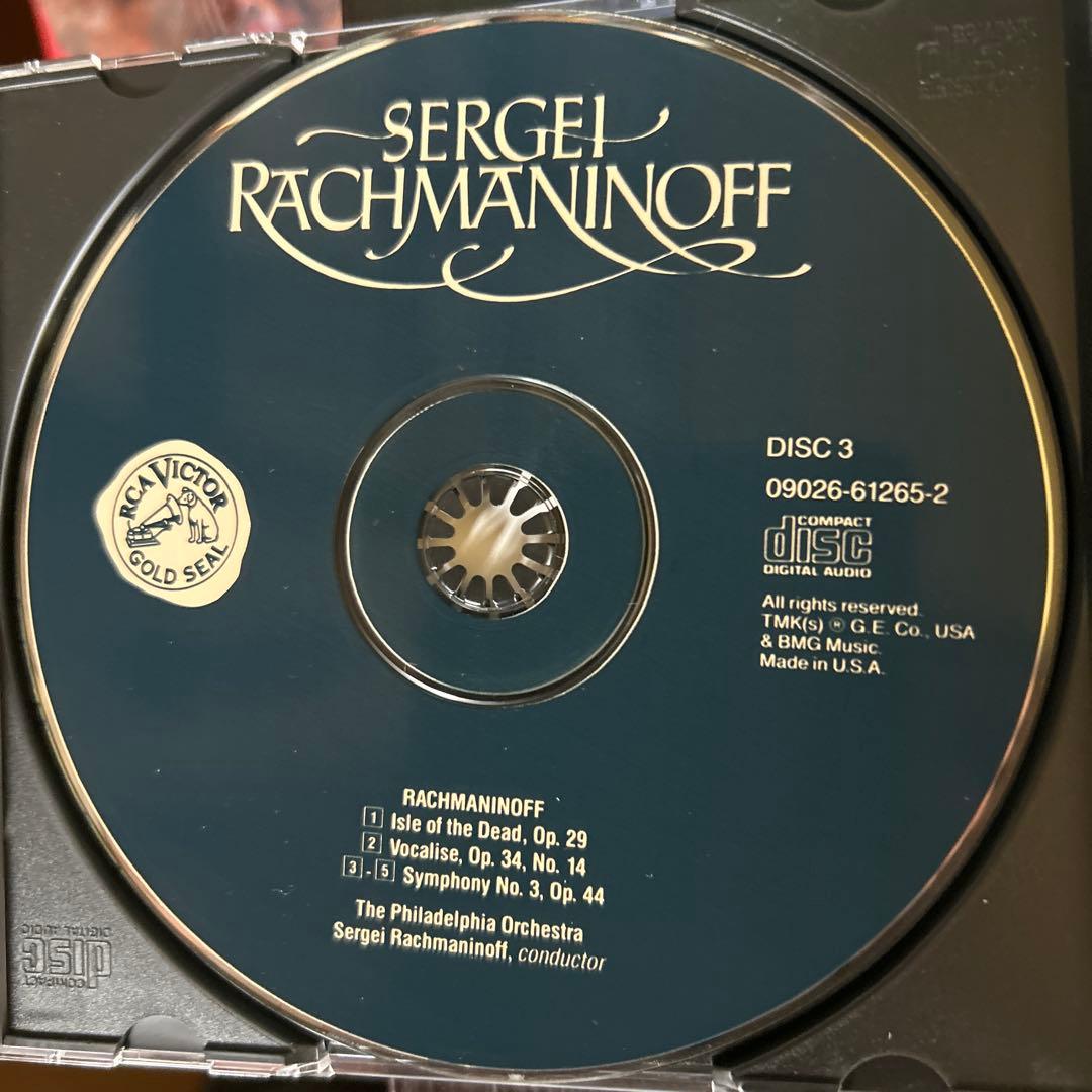 SERGEI RACHMANINOFF The Complete 10枚組