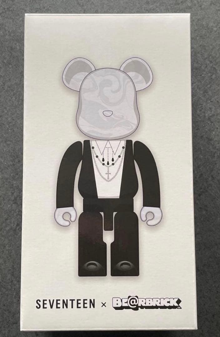 トレカ付 SEVENTEEN セブチBE@RBRICK 400% ウォヌ