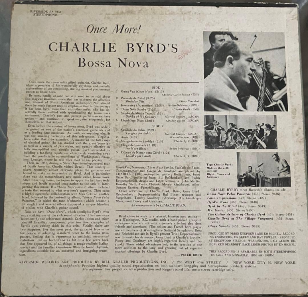 【オリ】Charlie Byrd's Bossa Nova Once More!
