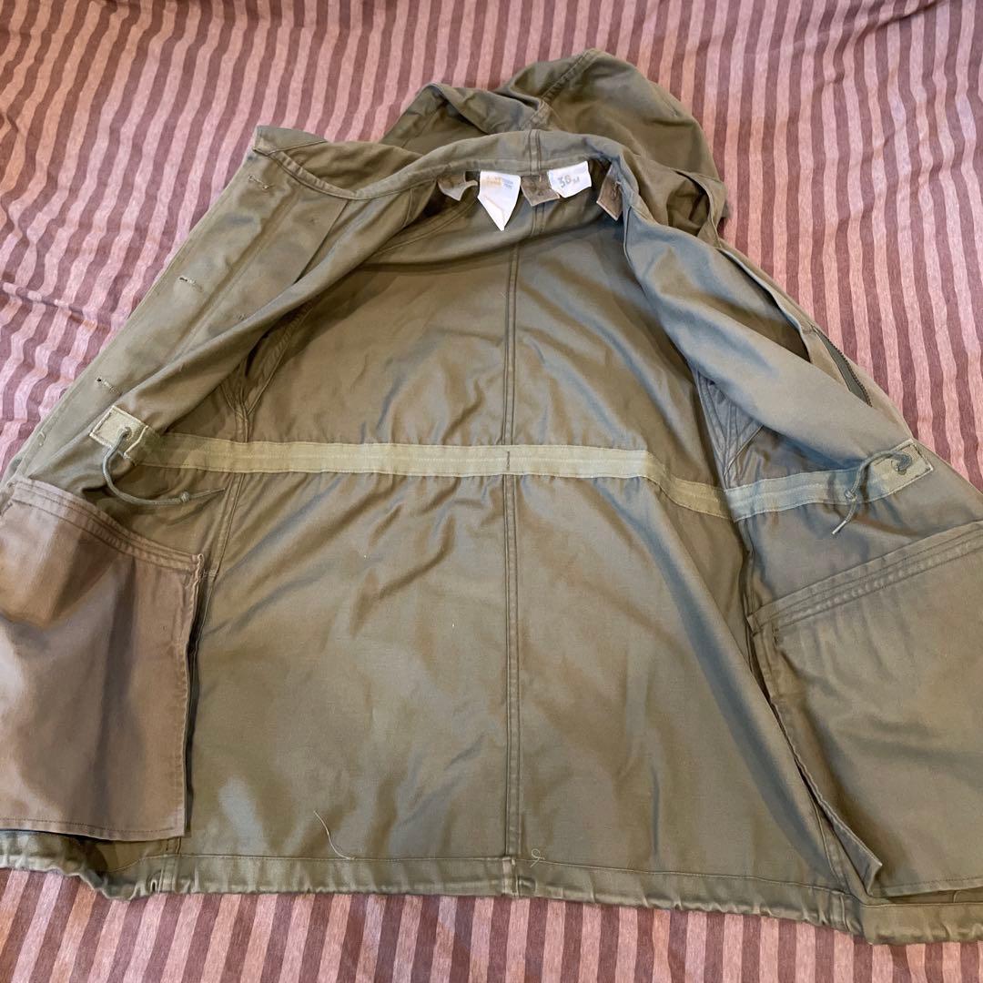 M64　フランス軍モッズコート　ライナー付　XS相当　美品