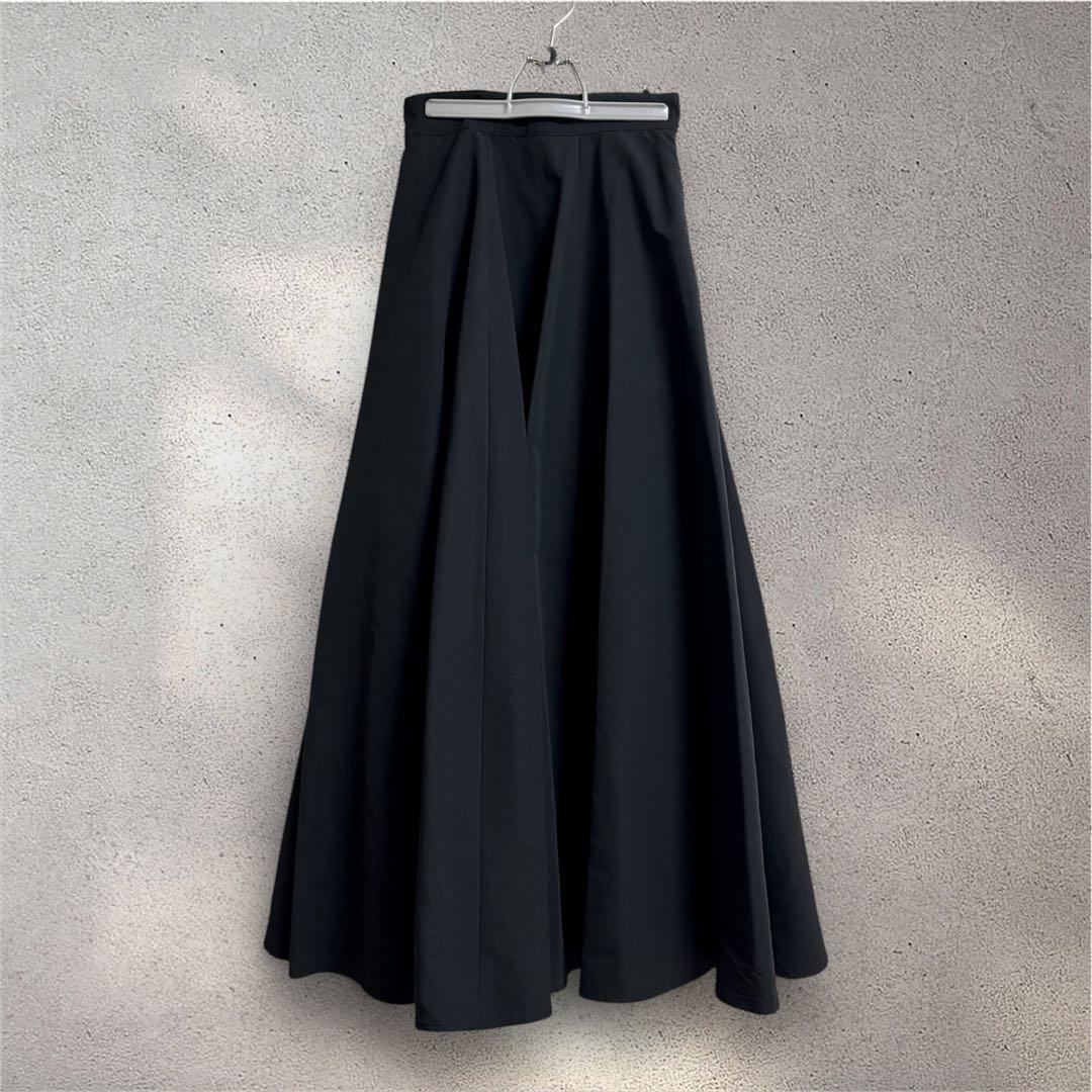 CLANE Volume Flare Skirt ボリュームフレアマキシスカート