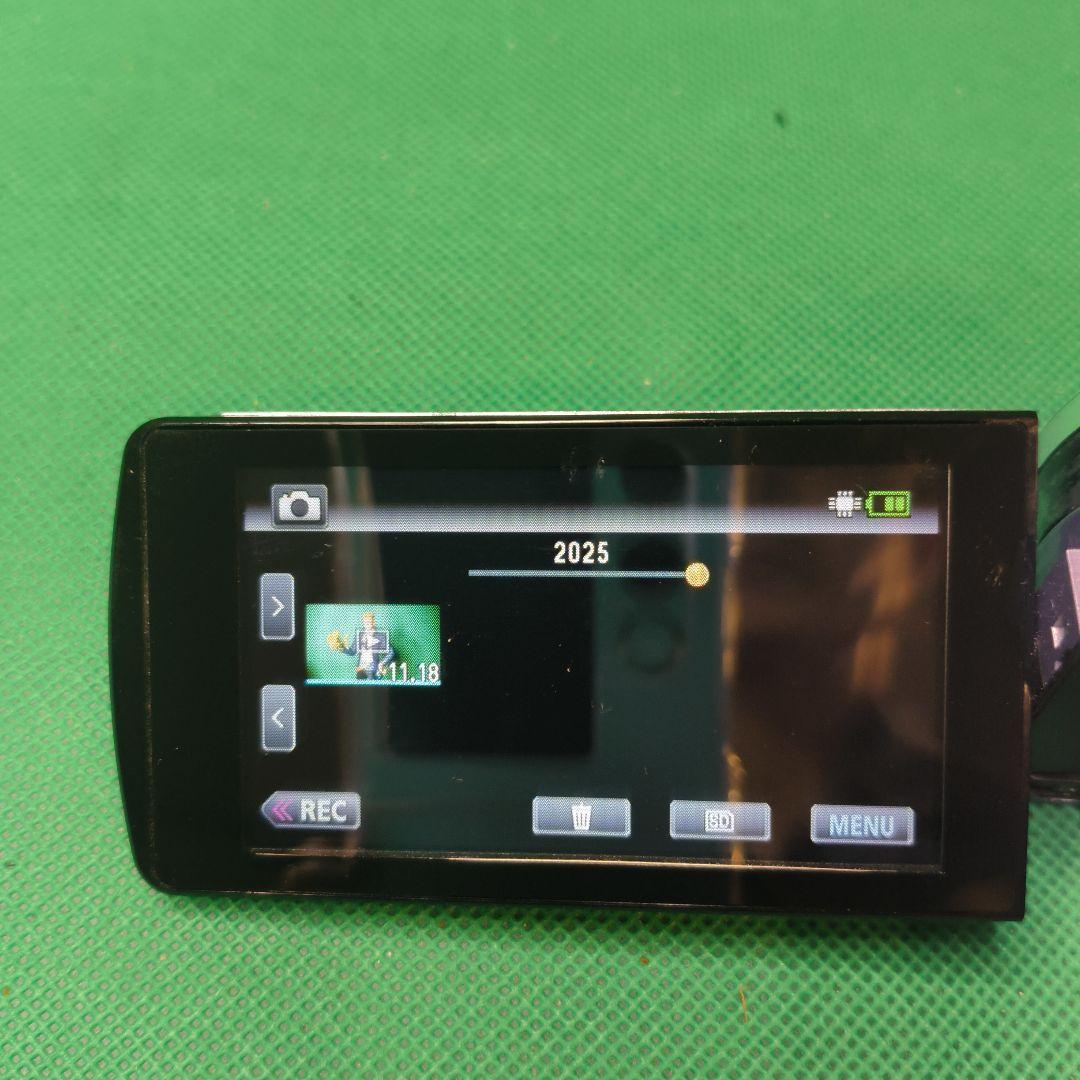 【動作確認済】JVC GZ-E345-V ビデオカメラ