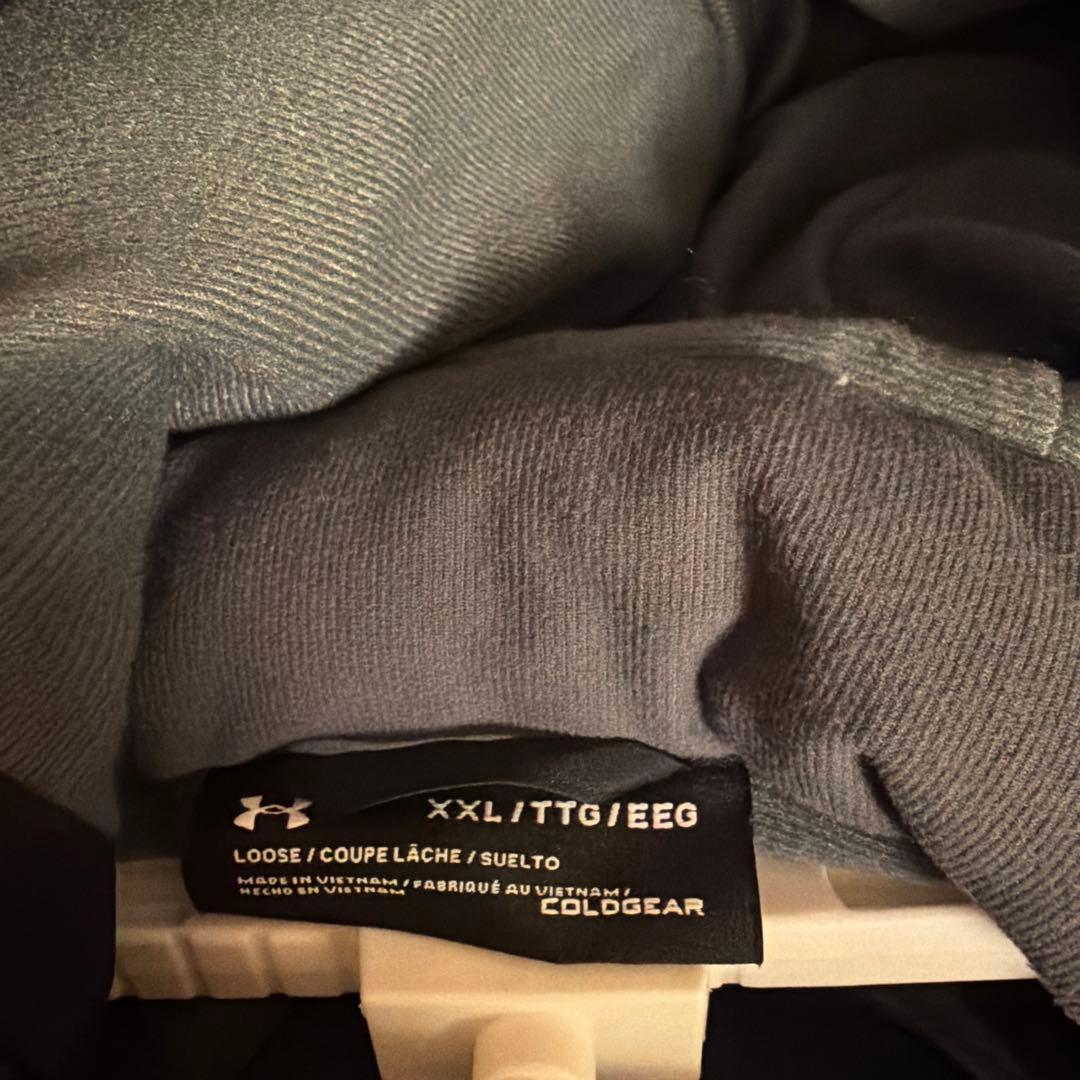 Under Armour 黒 ベンチコートXXL