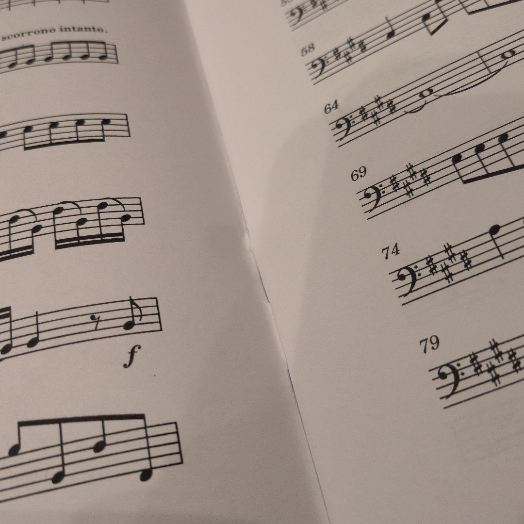 ヴィヴァルディ 合奏協奏曲「四季」全曲合本　弦楽器/チェンバロ　パート譜セット