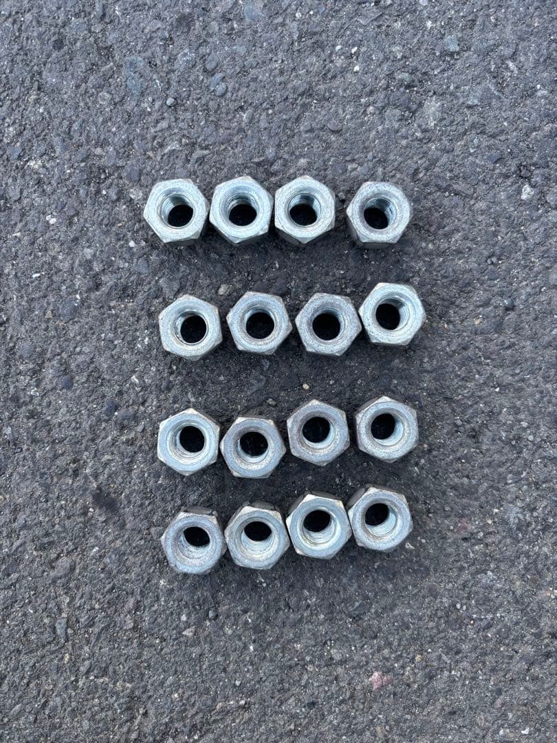 Yosuke様ダイハツ　純正　鉄チンホイール　スチールホイール　ナット付き　②