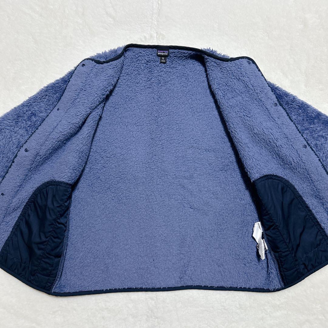 美品✨ パタゴニア patagonia ロスガトスカーディガン ボア XL 青