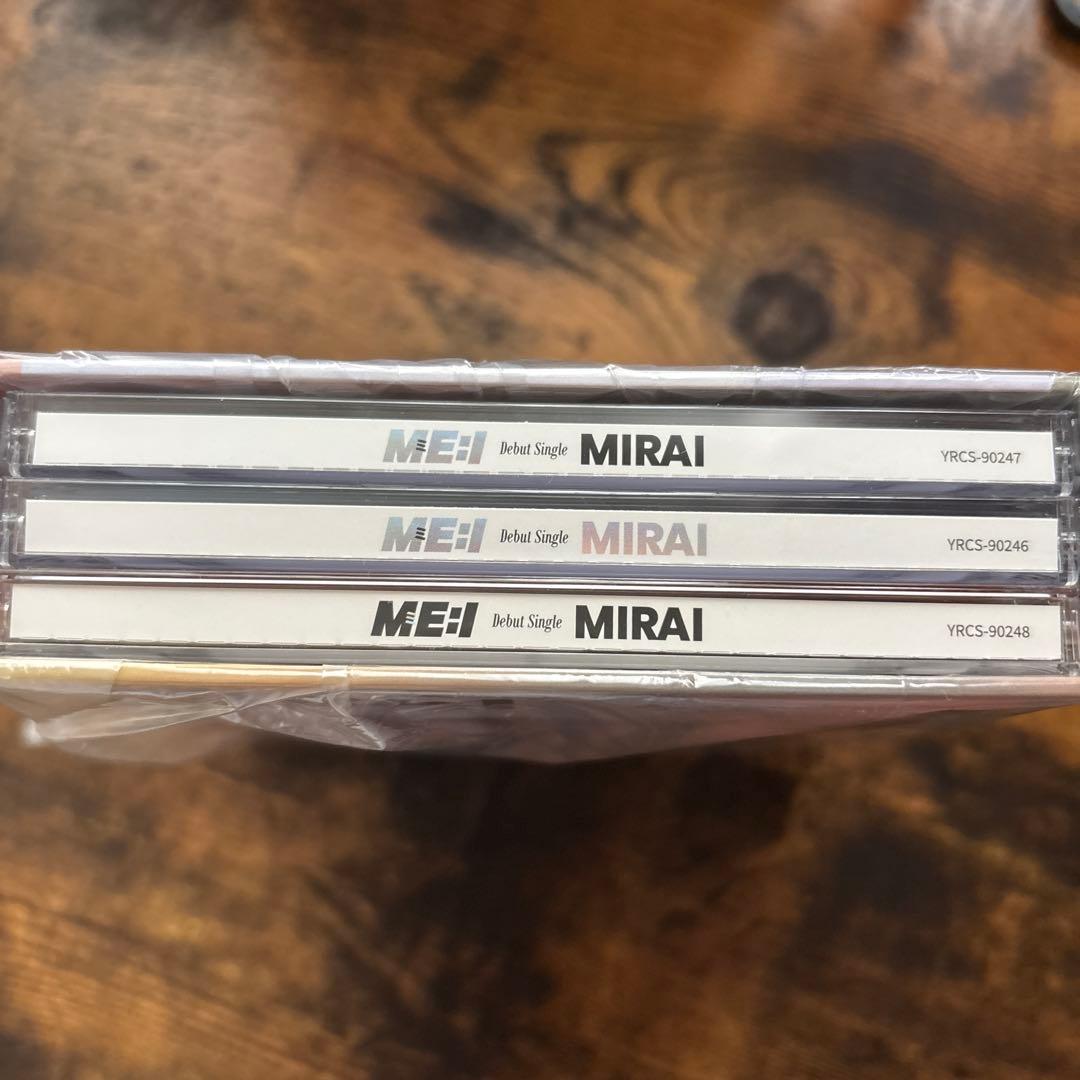 MEI MIRAI CD & トレカセット　加藤心