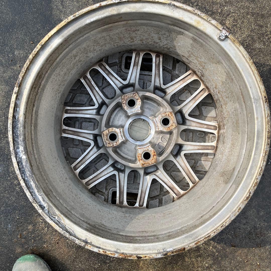 180SX後期 純正ホイール 15インチ6J 4穴 4本セット