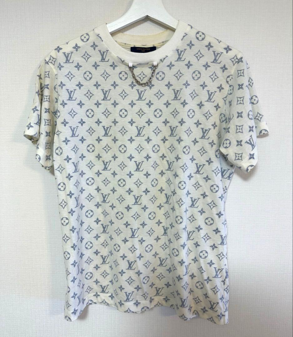 ルイ ヴィトン LOUIS VUITTON モノグラム Tシャツ LVロゴ