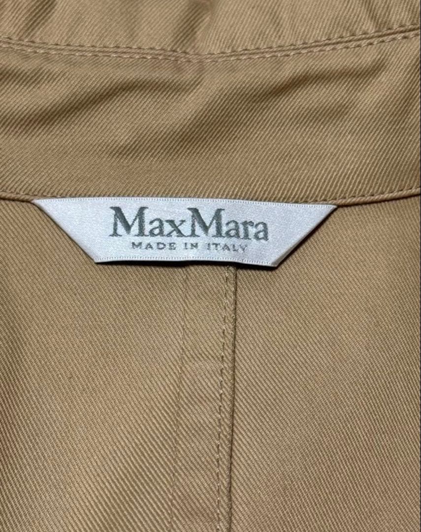 MaxMara マックスマーラ コットンケープ ポンチョ