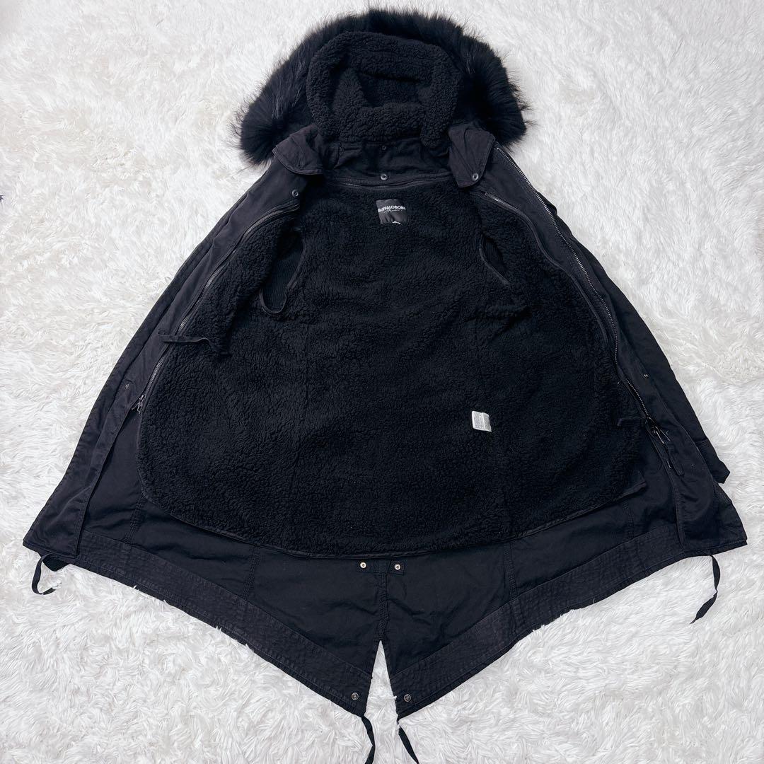 BUFFALO BOBS バッファローボブズ モッズコート　y2k 00s 黒