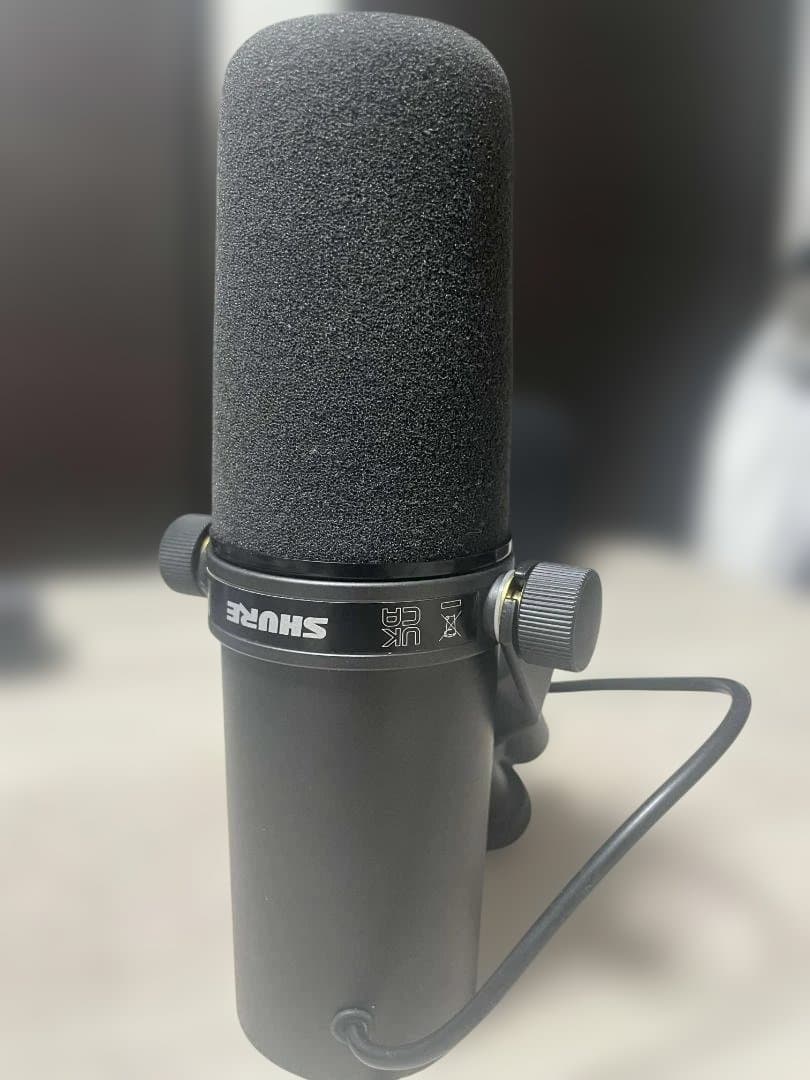 SHURE SM7B ダイナミックマイク 単一指向性
