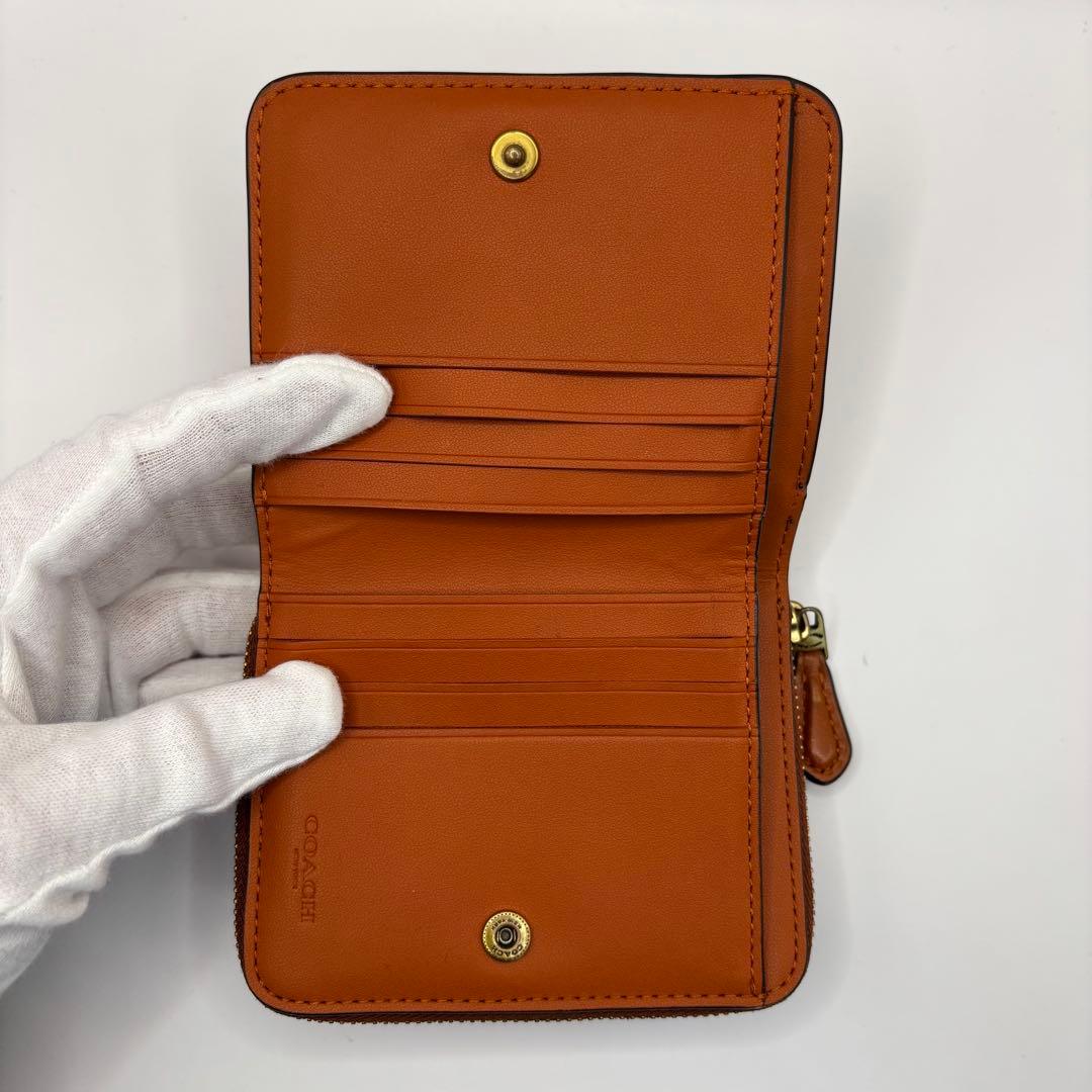 COACH 二つ折り財布　リベット　CC967 ビルフォールドウォレット