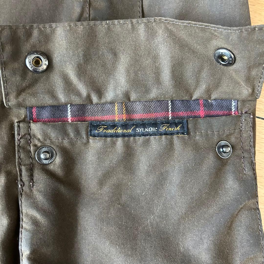 Barbour BEDALE キッズサイズ L オリーブ