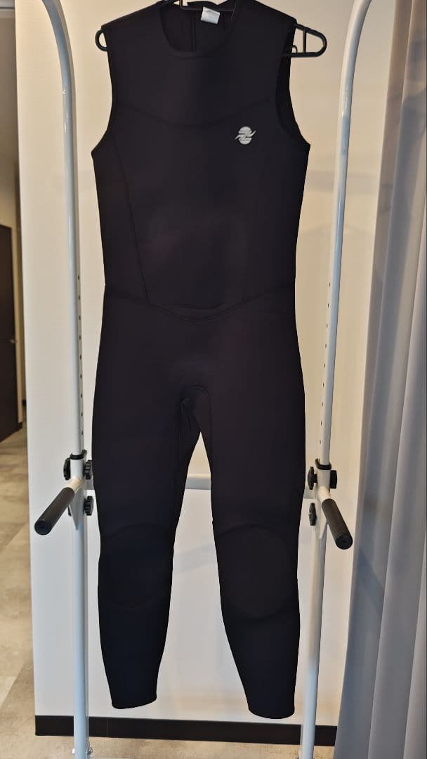 ZEAK ノースリーブ ロングジョン ブラック サイズ　M