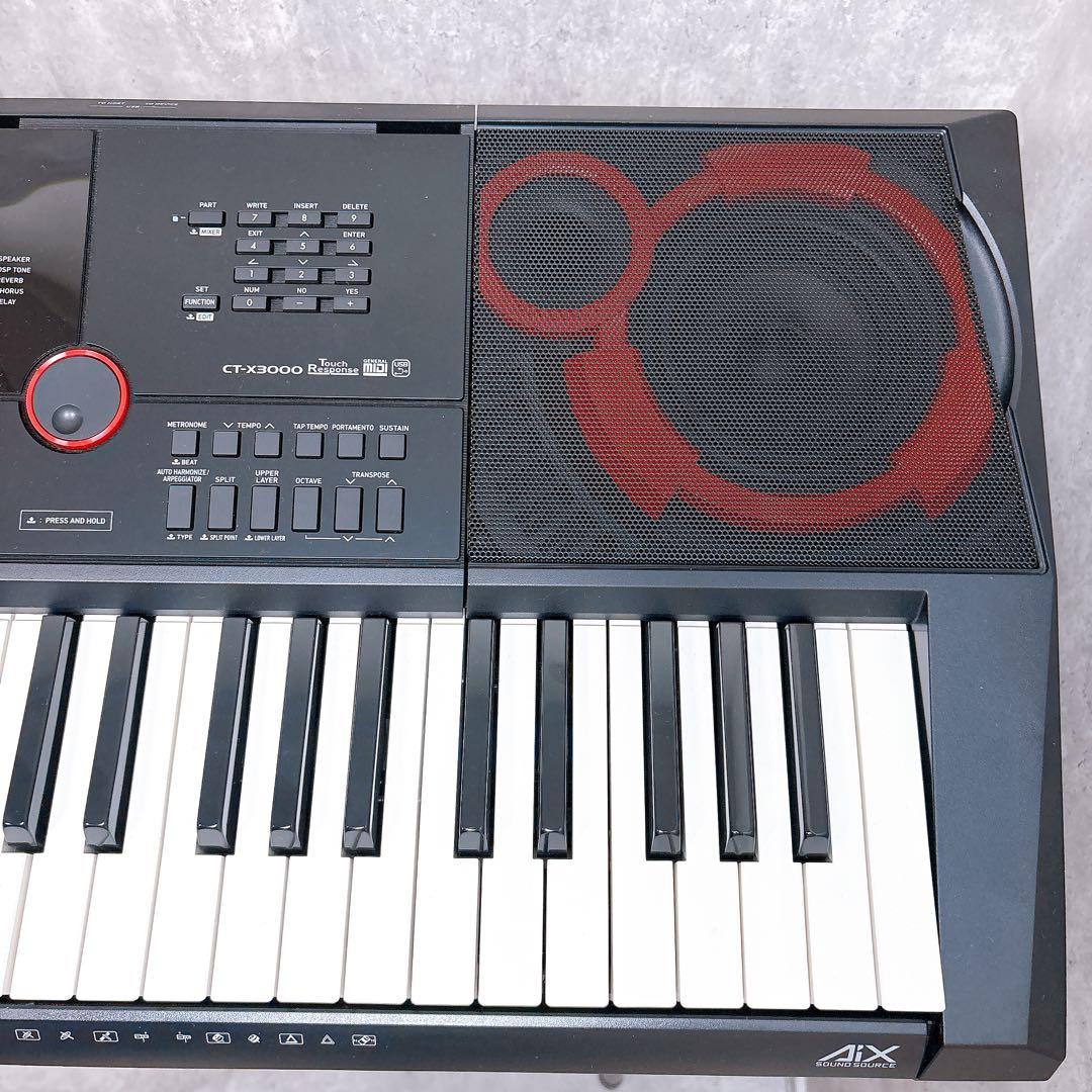 【極美品】CASIO CT-X3000 純正スタンド