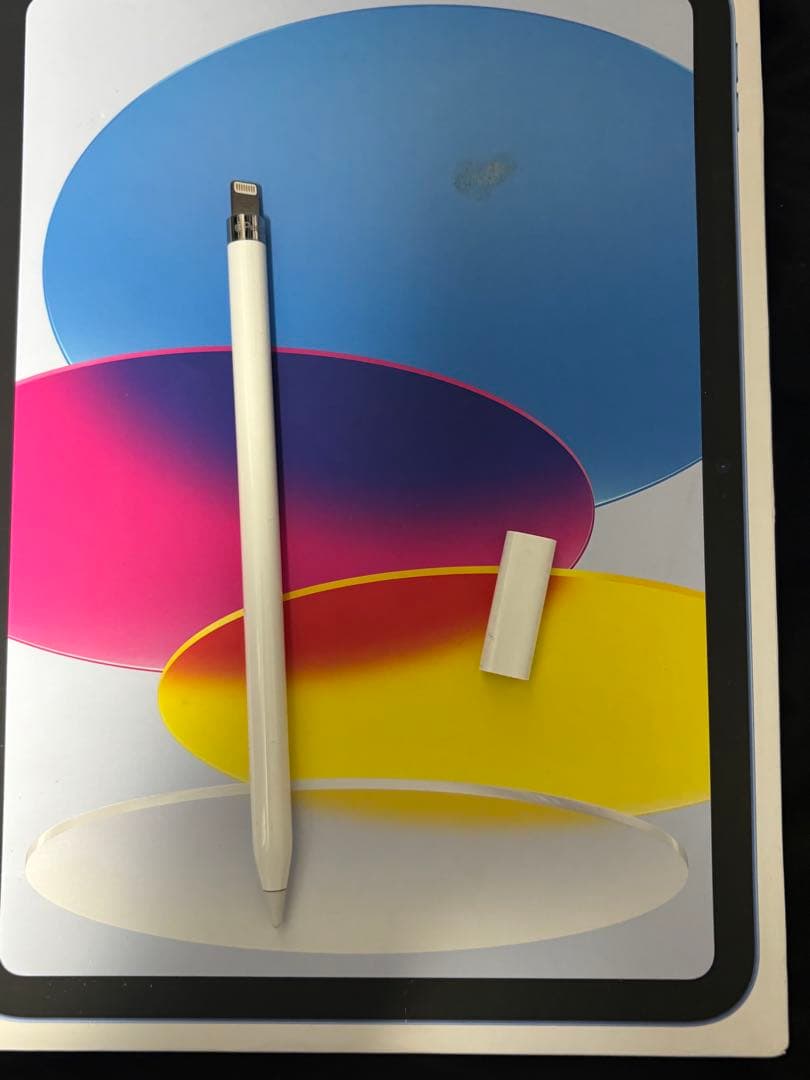 Apple iPad ブルー 無印　第10世代　ペンシル　充電器付き