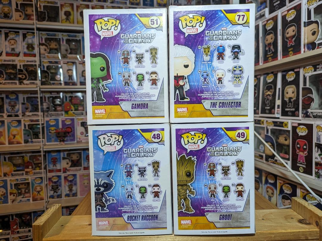ファンコ Funko ザ・コレクター他ガーディアンズ・オブ・ギャラクシー セット