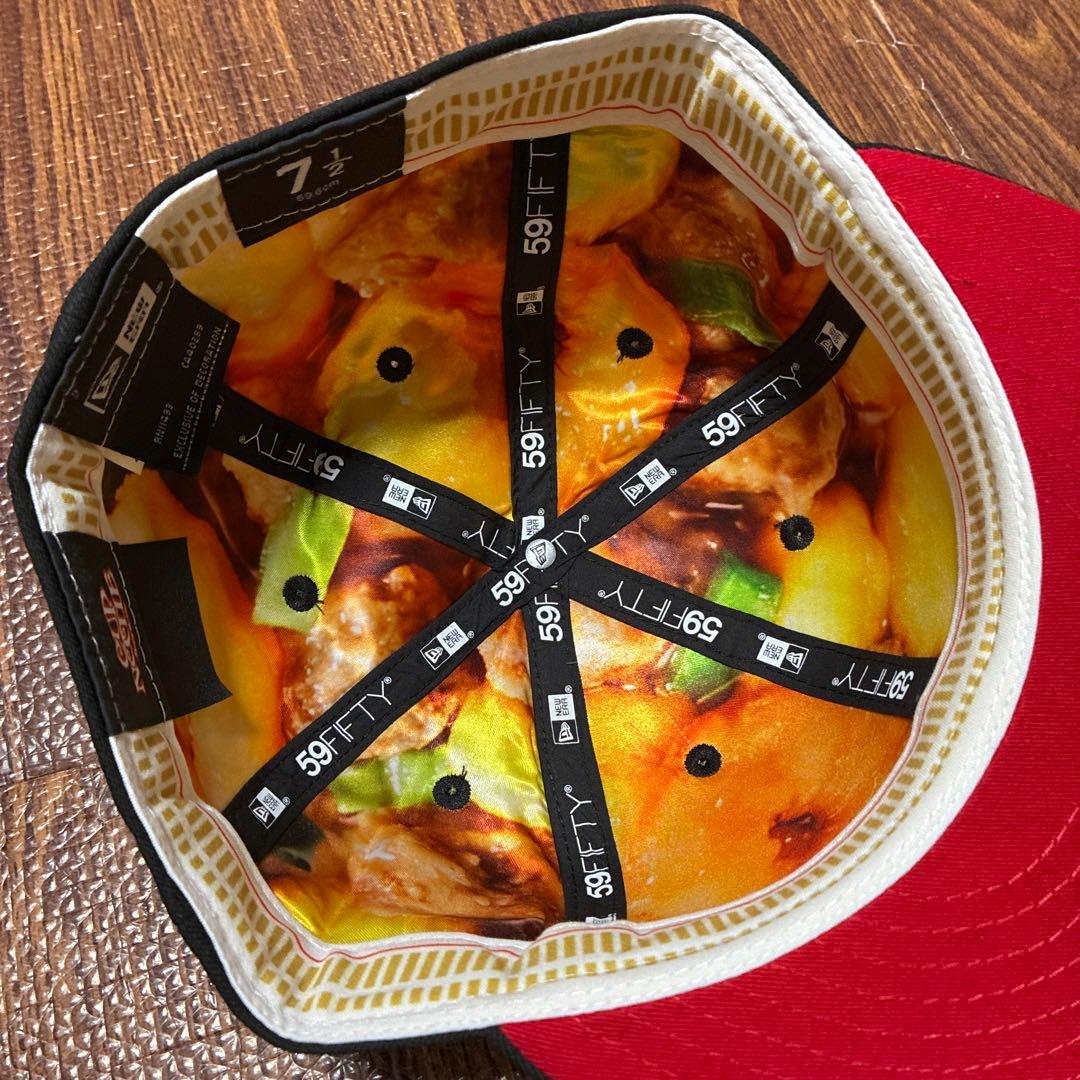 ニューエラ　newera 日清　カップヌードル　キャップ59fifty 71/2