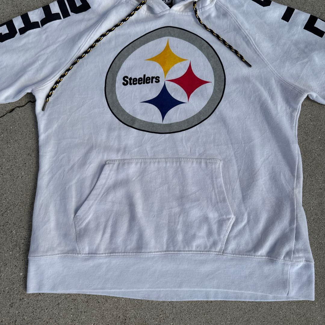 NFL Steelers フーディー パーカー USA古着 アメフト