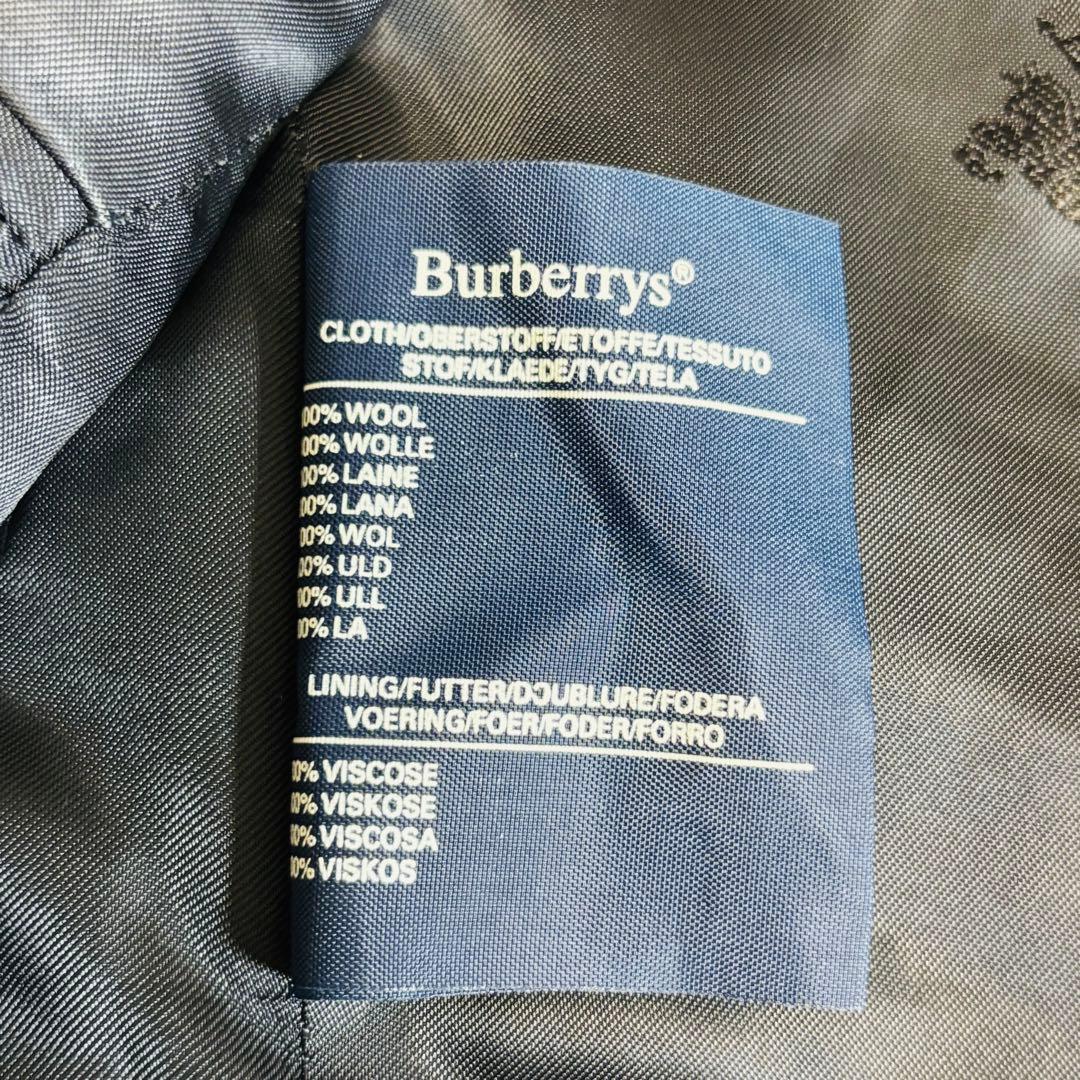 BURBERRY バーバリー ダブルジャケット 紺ブレ 金ボタン ホースロゴ