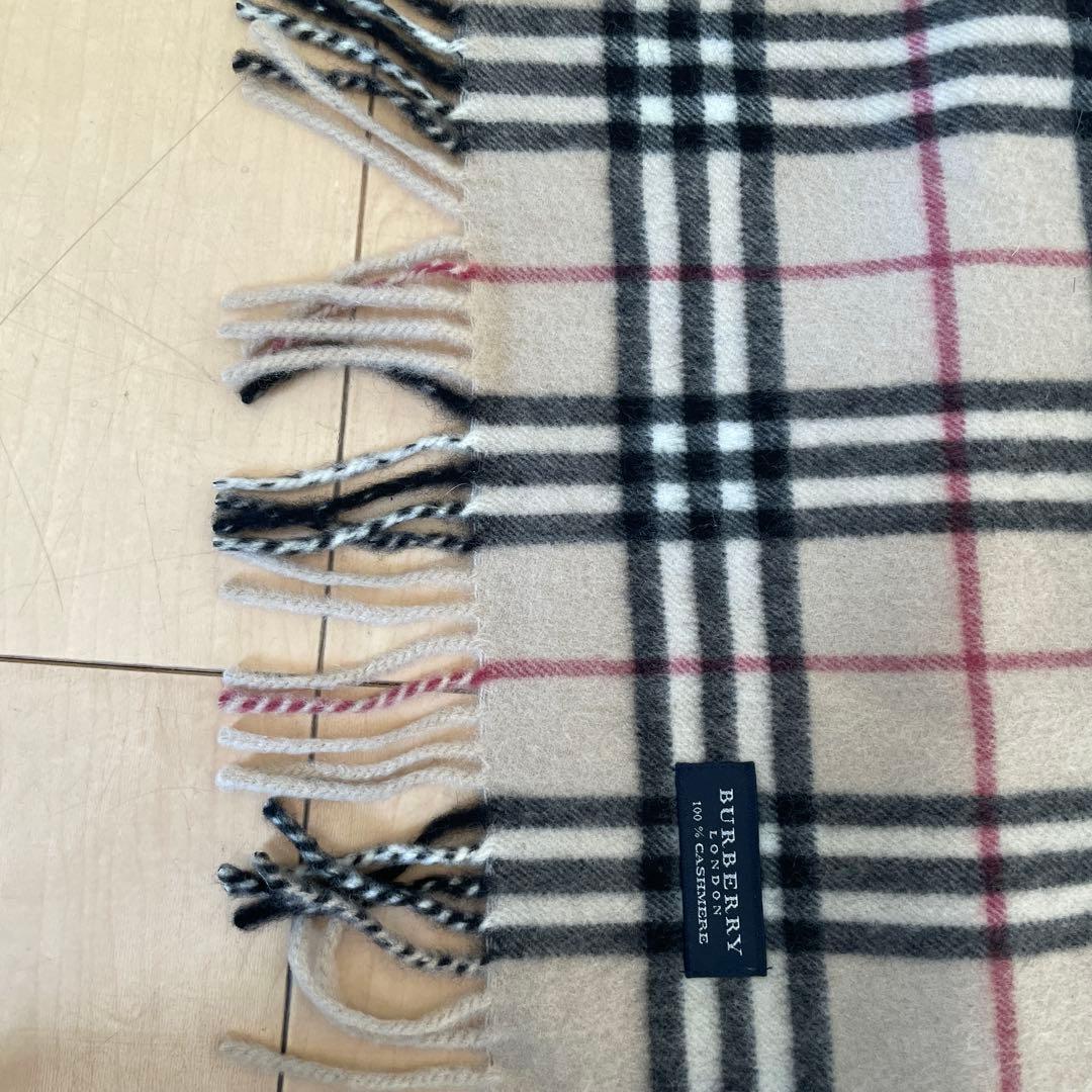 Burberrys カシミヤ マフラー 美品