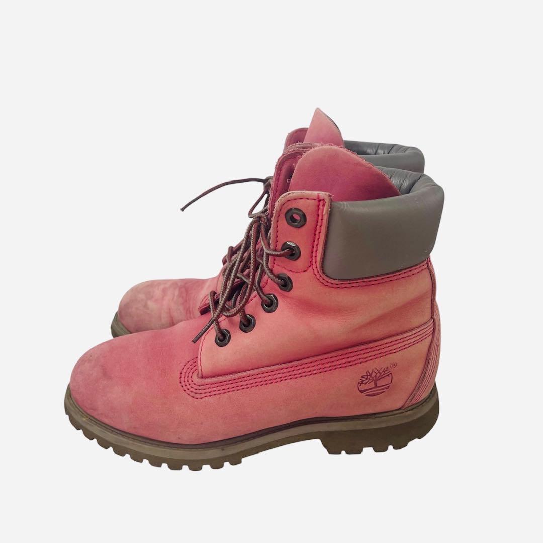 Timberland ティンバーランド ピンク レア！！　24.5
