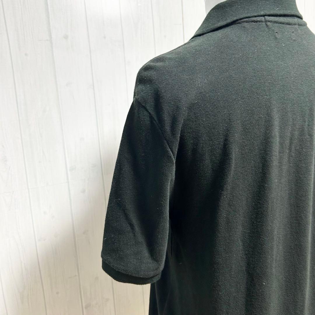 ★極上品★ ポロ ラルフローレン ポロシャツ ビッグポニー 黒 ブラック 白