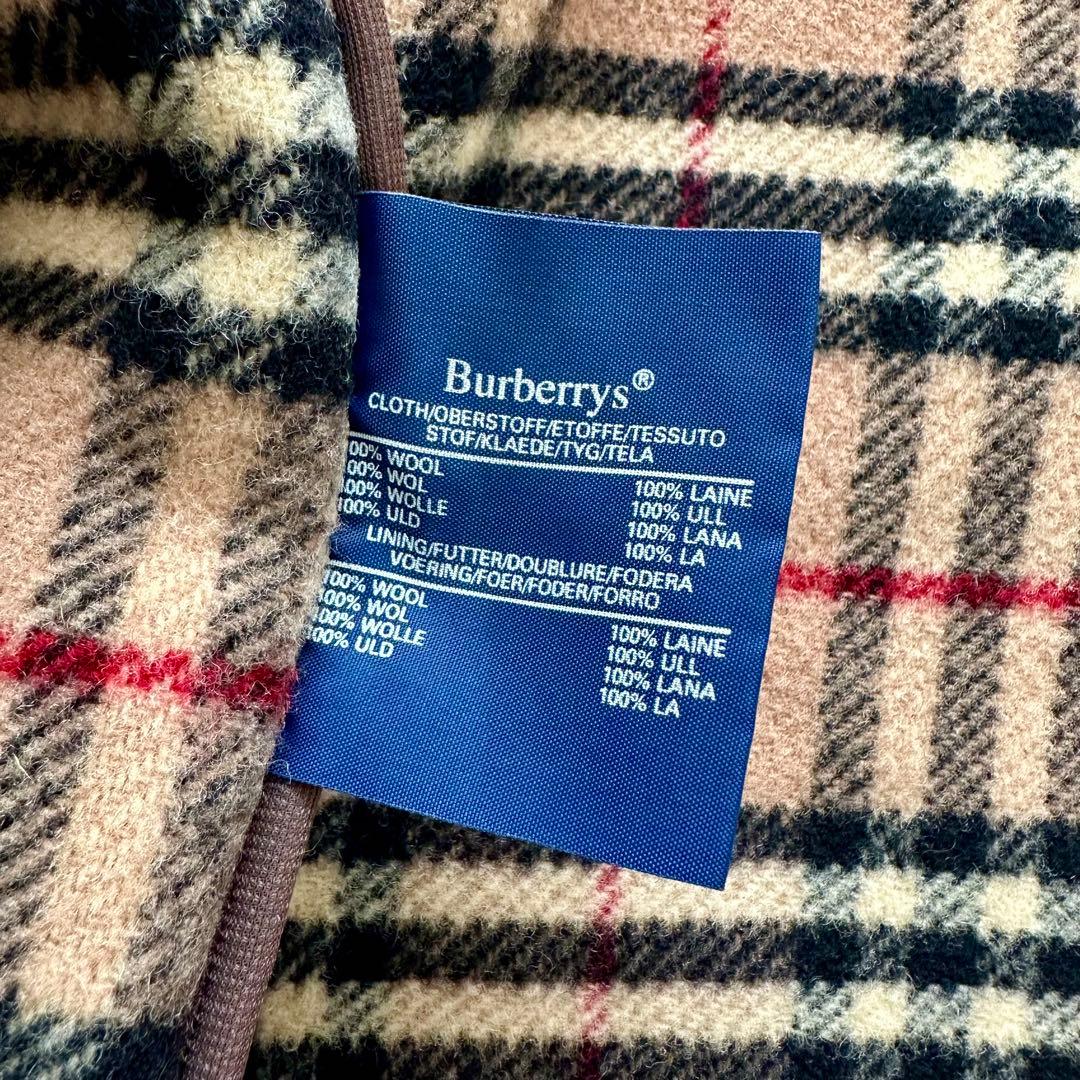 バーバリーズ　スペシャリティダッフルコート　ノバチェック　大きいサイズ　XXL