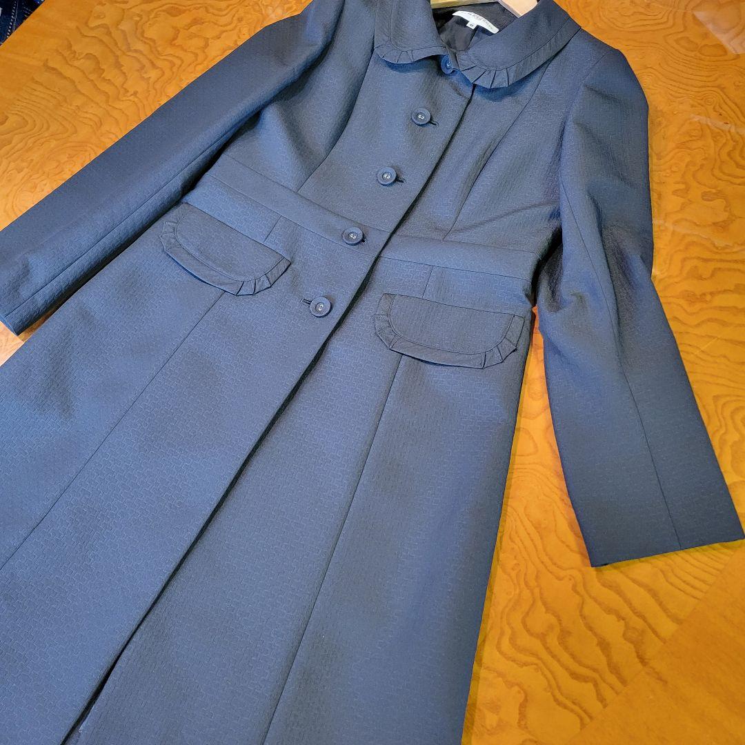 HANAE MORI ALMA EN ROSE ロングコート ブラック