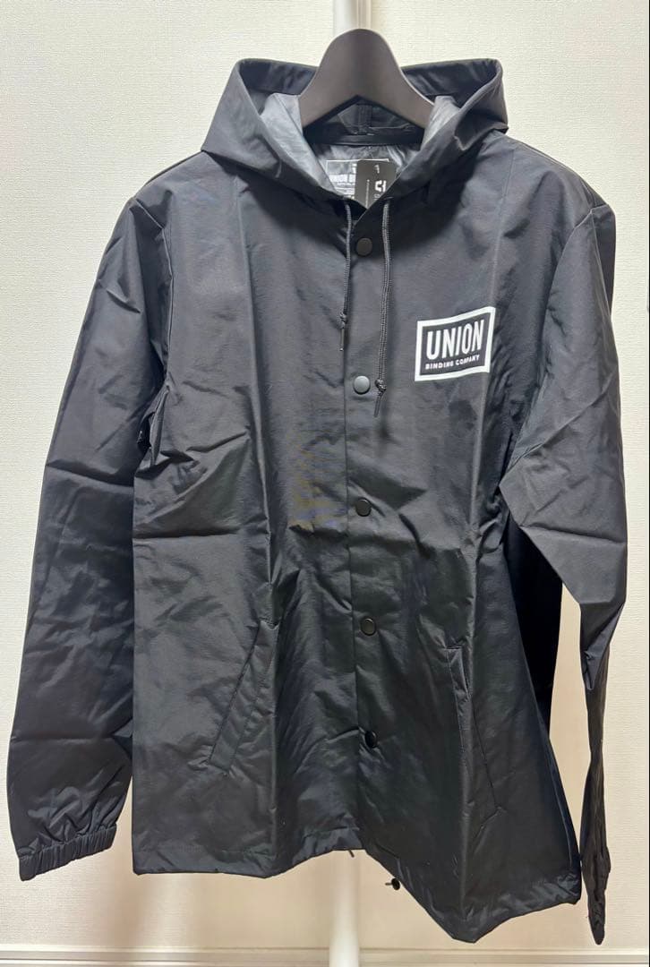 【新品未使用】UNION BINDING フーデッドコーチジャケット Lサイズ