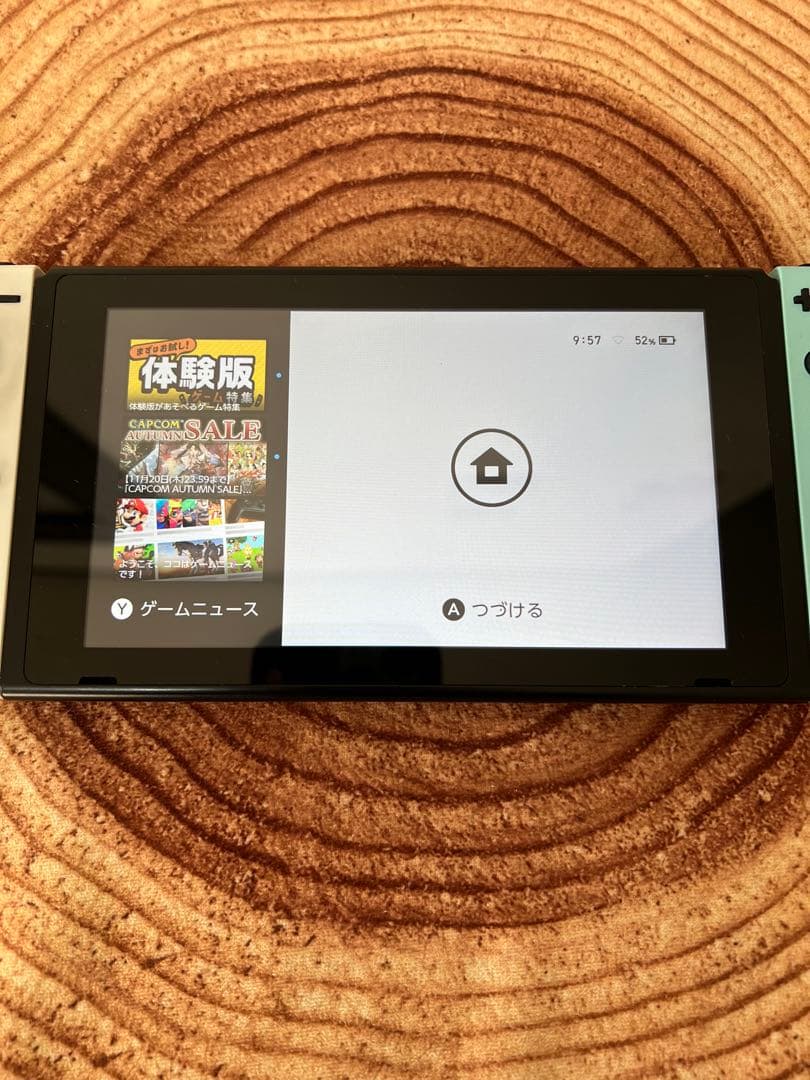 Nintendo Switch ニンテンドースイッチ本体ホワイト/グリーン箱無し