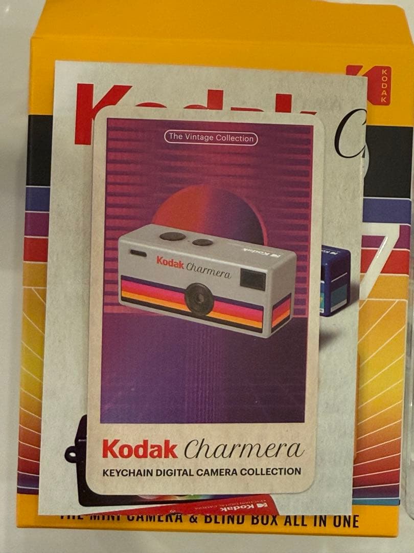 【microSDカード付】Kodak Chamera トイカメラ グレー