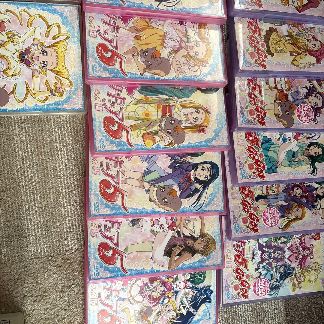 yes！ プリキュア5GOGO！1期2期全 32巻 DVD オールスターズDX