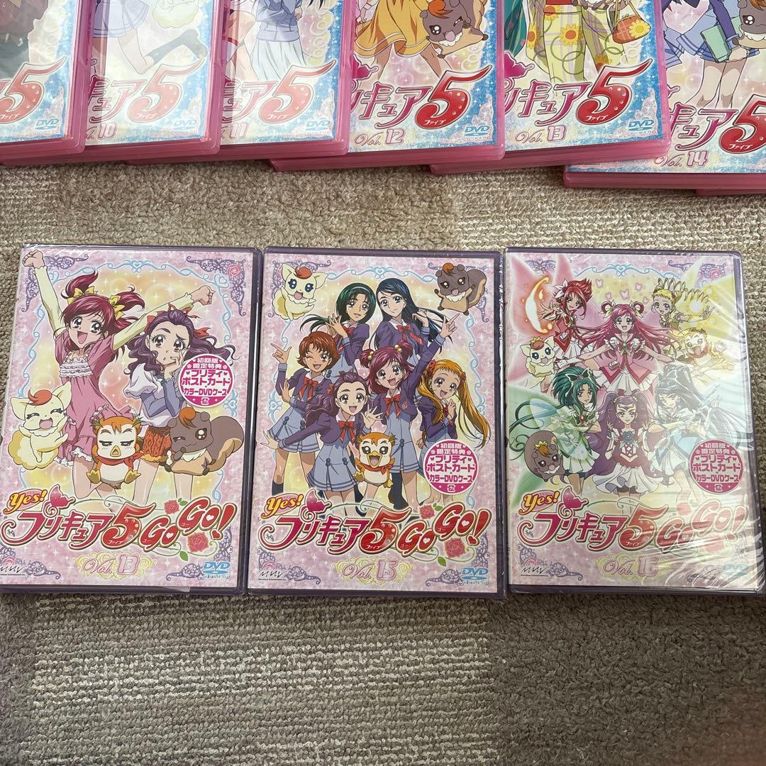 yes！ プリキュア5GOGO！1期2期全 32巻 DVD オールスターズDX