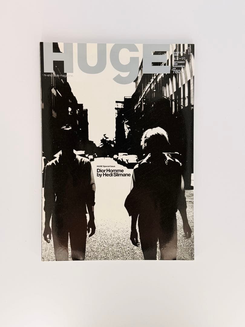 希少 HUgE 2006年9月号 増刊号 ディオールオム エディスリマン