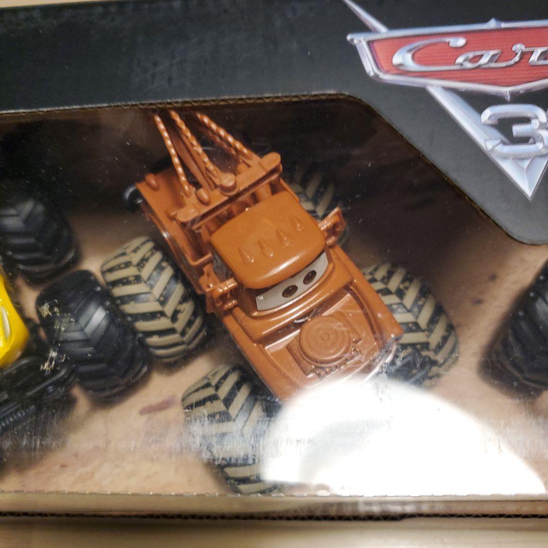 新品 箱有り 4台セット モンスタートラック オフロード マックイーン他 カーズ