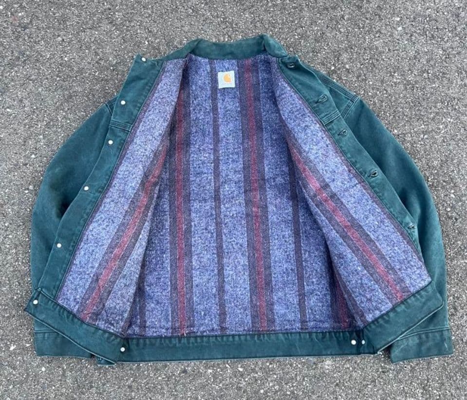ほ*し様 希少90s　カーハートトラッカージャケット　Carhartt