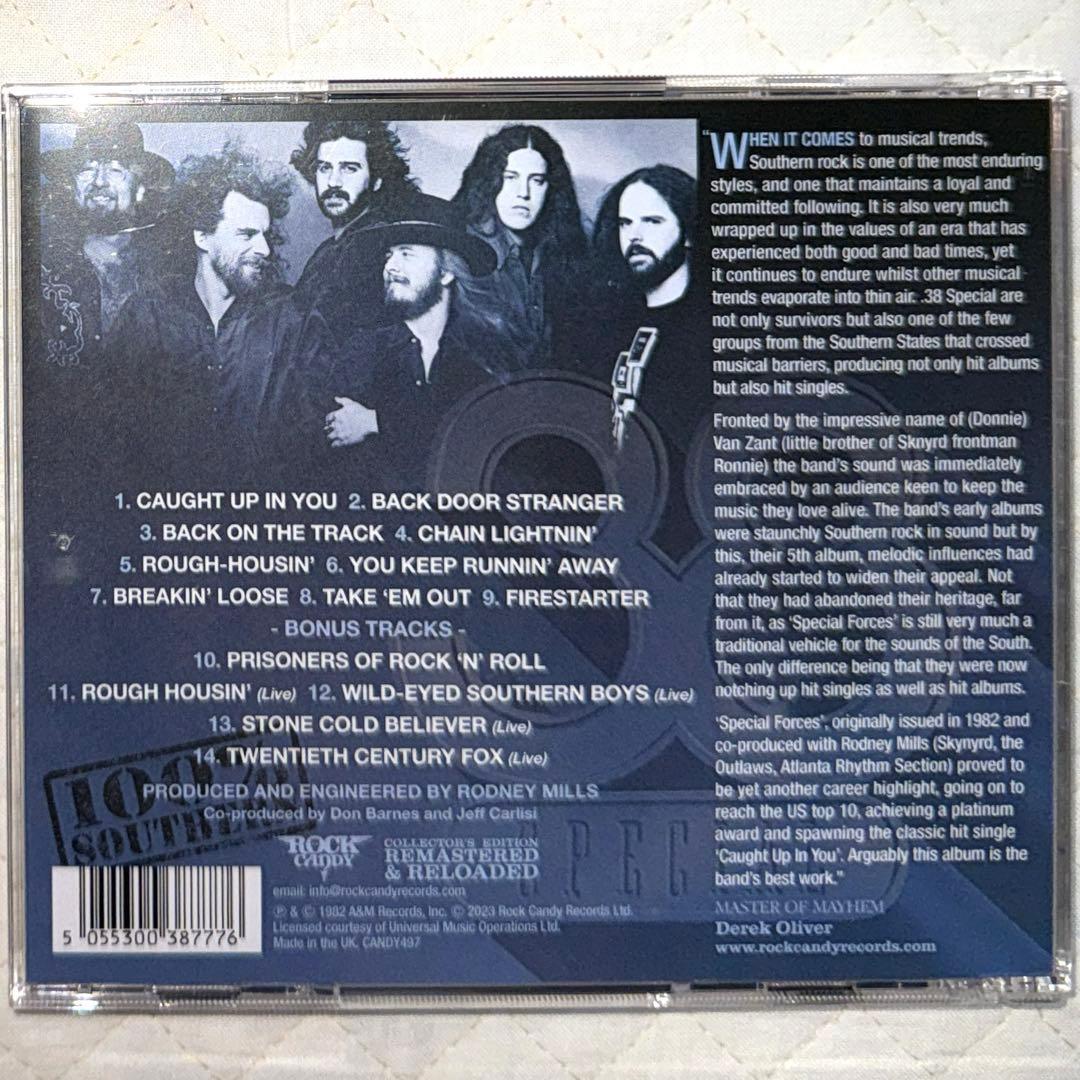 デジタル リマスター盤！38 SPECIAL / SPECIAL FORCES