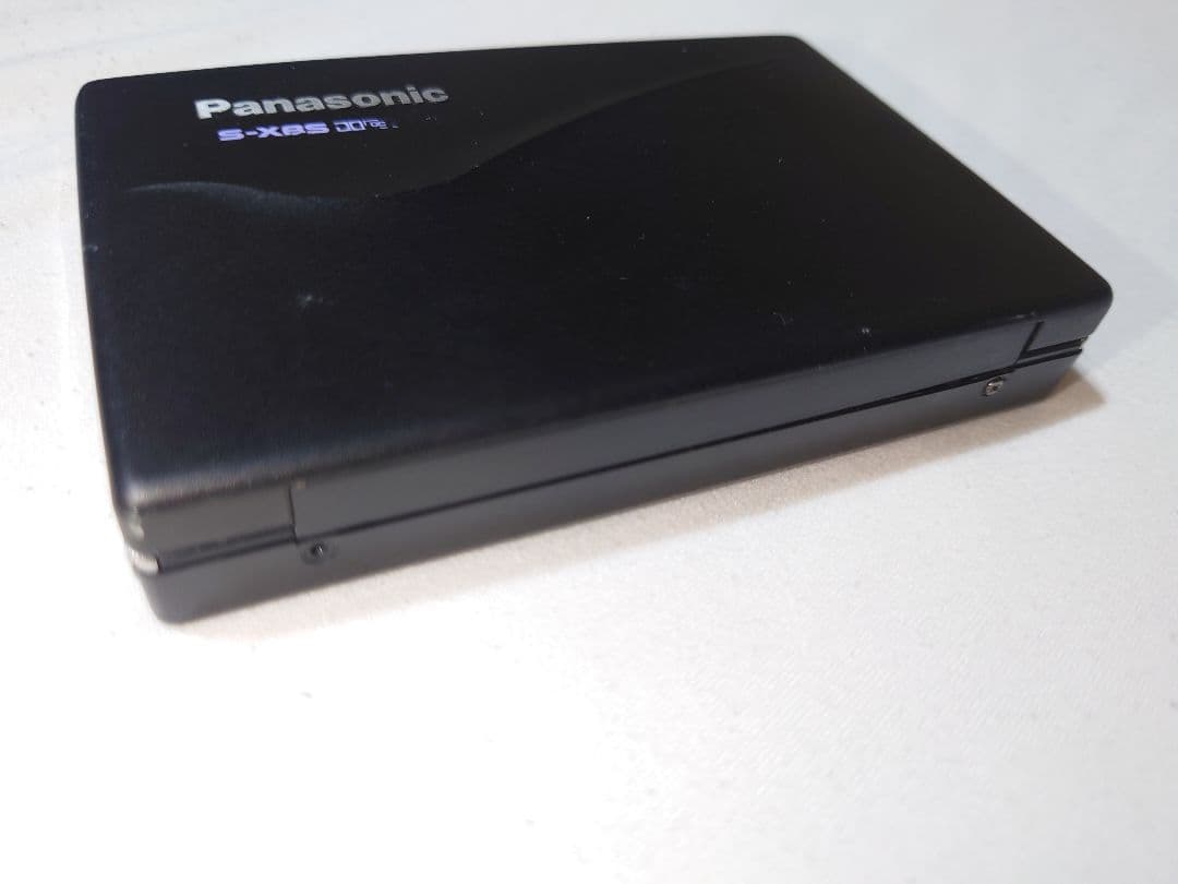 Panasonic S-XBSカセットウォークマン当時物カセットテープ型