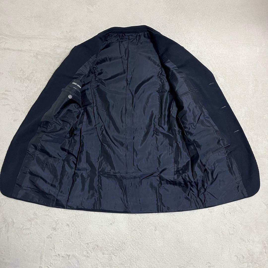 ARMANI ジョルジオ アルマーニ ジャケット スーツ ネイビー 48