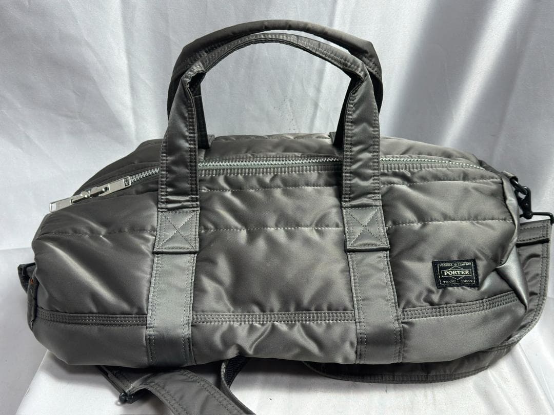 美品　 ポーター タンカー ボストンバッグ2way
