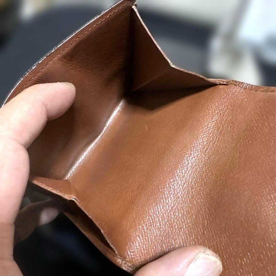 ⑩★在庫セール/優良品♪モノグラム Wホック折財布