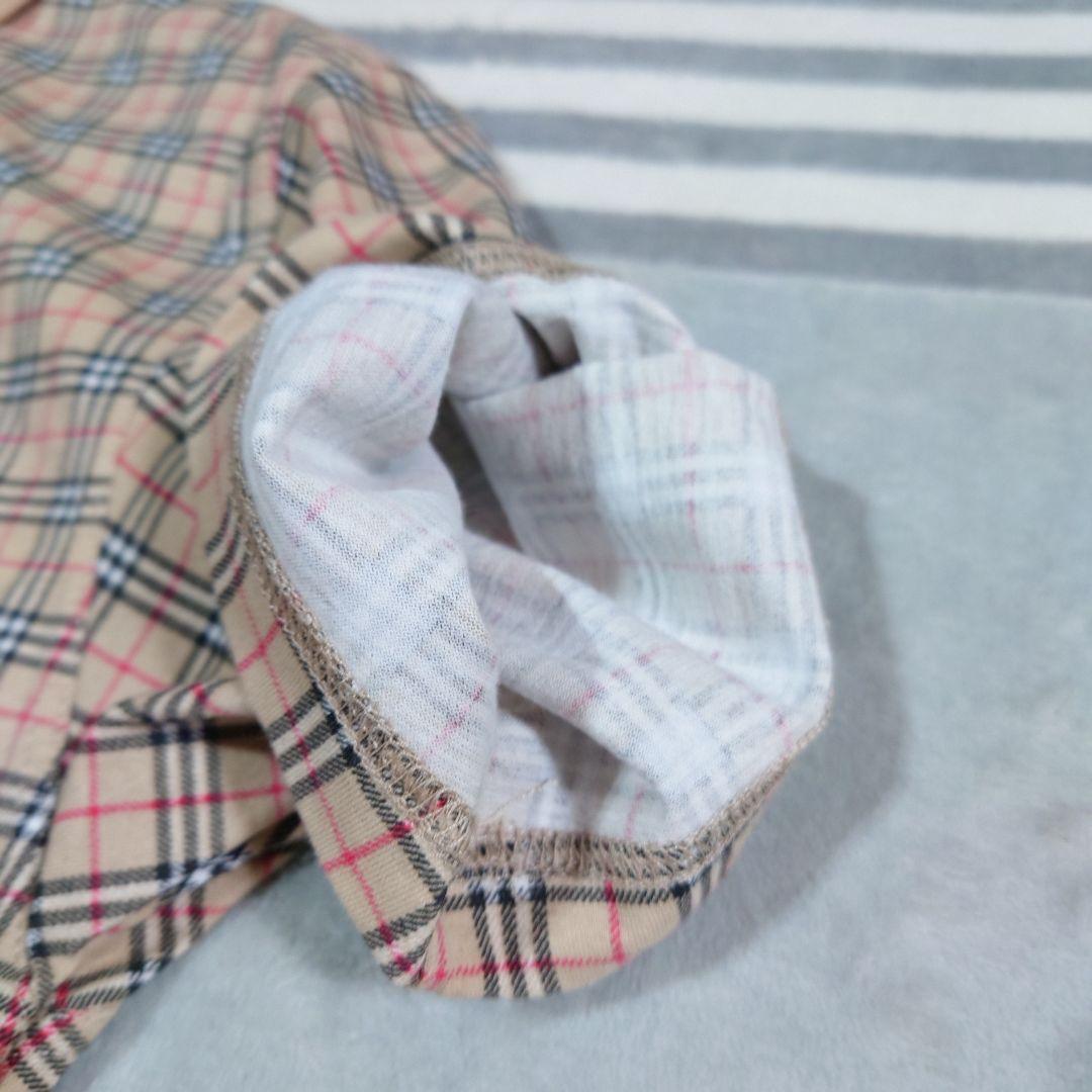 Burberry London ワンピース ノバチェック　金ボタン 【美品】