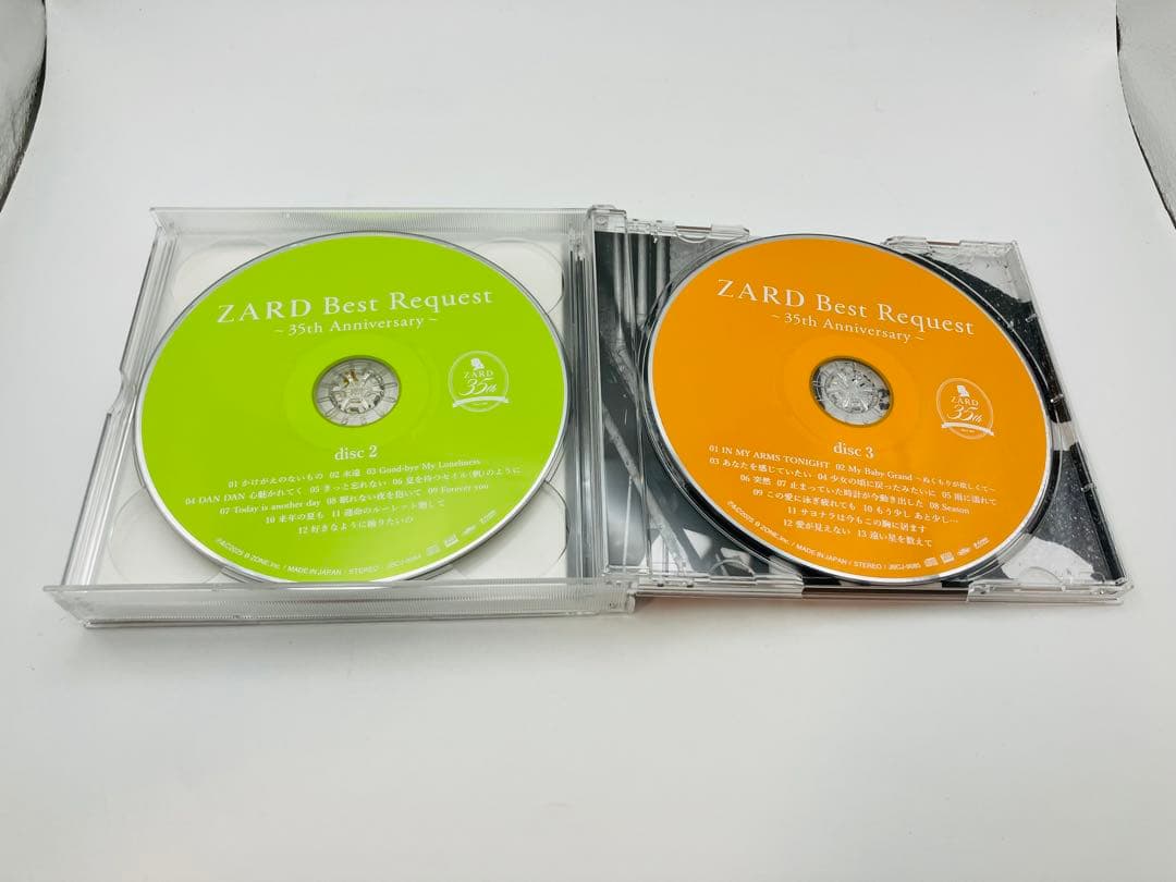 完全限定盤 ZARD Best Request 35th Anniversary