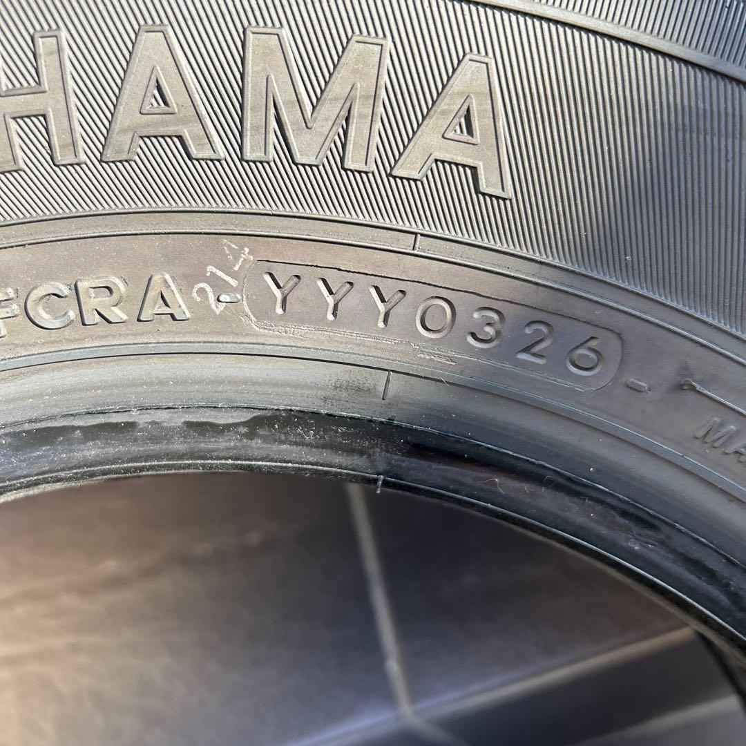 【未使用】YOKOHAMA 145/80R12 80/78N LT 4本セット