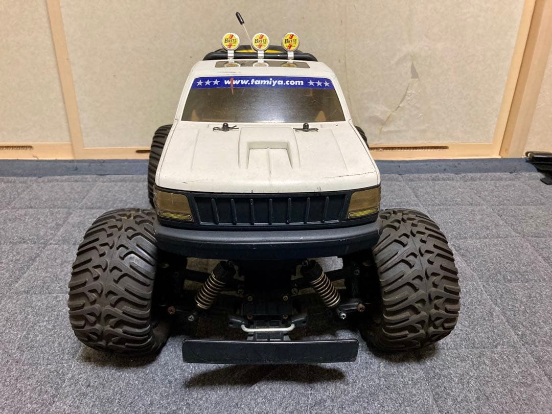 TAMIYA 1/10ラジコン ブラックフットエクストリーム メカ無し